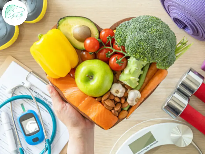 سبک تغذیه افراد بابیماری کبدچرب