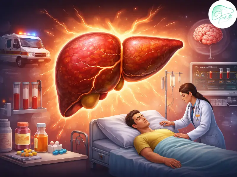 از کار افتادن ناگهانی کبد چیست؟